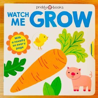 英語絵本Watch me grow? しかけ絵本 洋書(絵本/児童書)