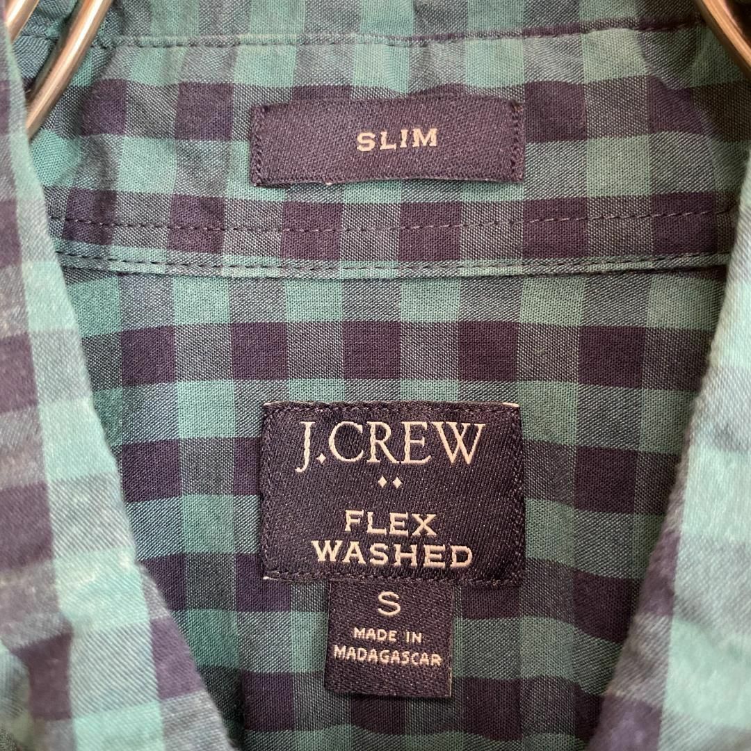 J.Crew(ジェイクルー)のアメリカ古着　J.CREW 長袖　シャツ　ギンガムチェック　BDシャツ　P919 メンズのトップス(シャツ)の商品写真