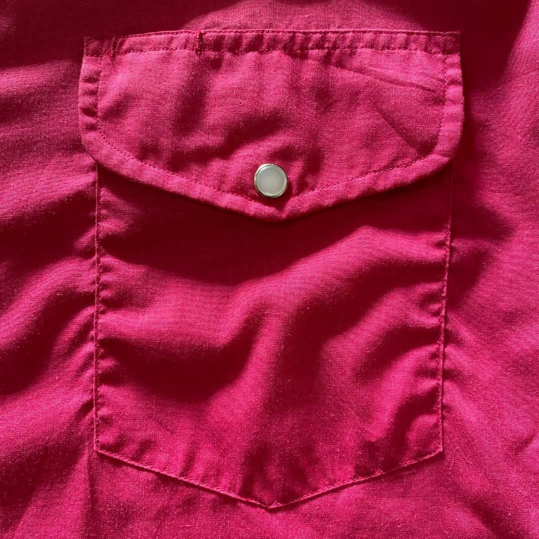 VINTAGE(ヴィンテージ)のアメリカ古着　SHEPLERS ウエスタンシャツ　長袖　シャツ　スナップボタン メンズのトップス(シャツ)の商品写真