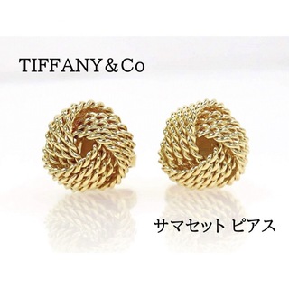 ティファニー(Tiffany & Co.)のTIFFANY&Co ティファニー 750 サマセット ツイスト ノット ピアス(ピアス)