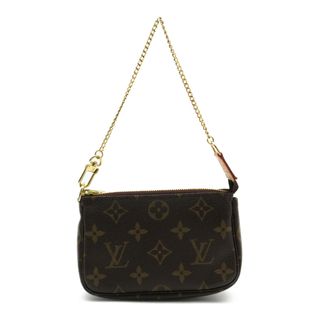 ルイヴィトン(LOUIS VUITTON)のルイ・ヴィトン ミニ ポシェット アクセソワール アクセサリーポーチ（取っ手あり）(ポーチ)