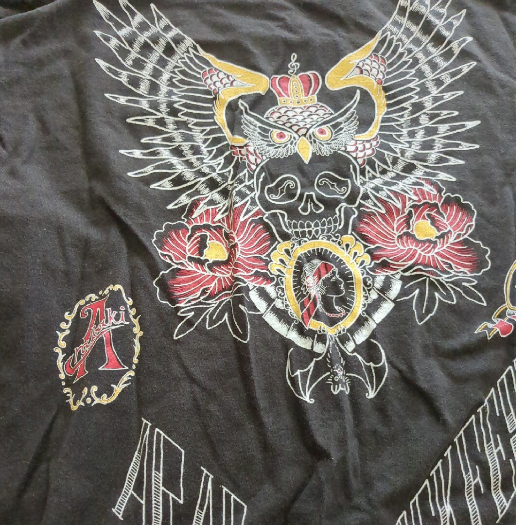 ARABAKI花笠tシャツMサイズ メンズのトップス(Tシャツ/カットソー(半袖/袖なし))の商品写真