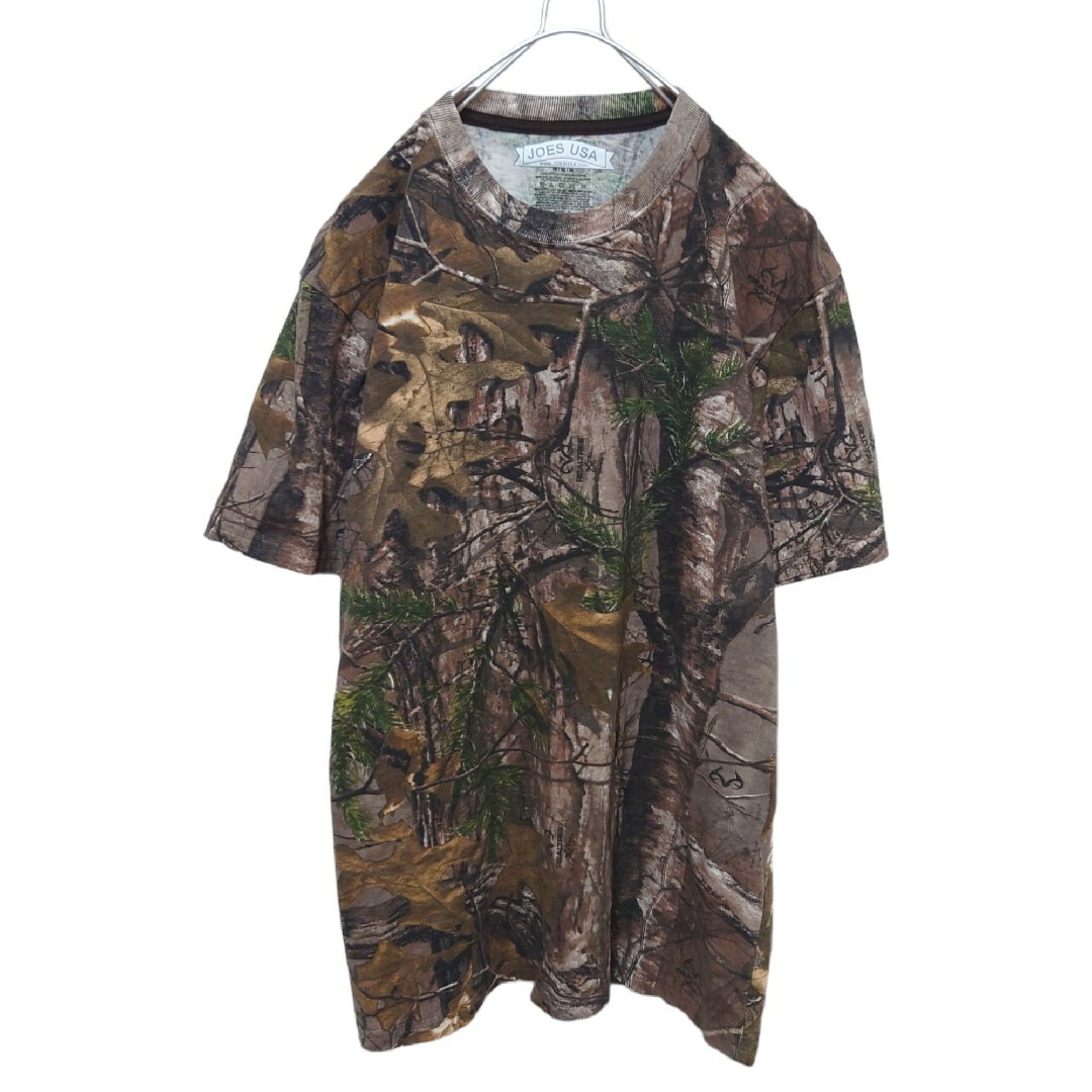 VINTAGE(ヴィンテージ)の【REALTREE】ワンポイントロゴ リアルツリーカモ Tシャツ S-553 メンズのトップス(Tシャツ/カットソー(半袖/袖なし))の商品写真