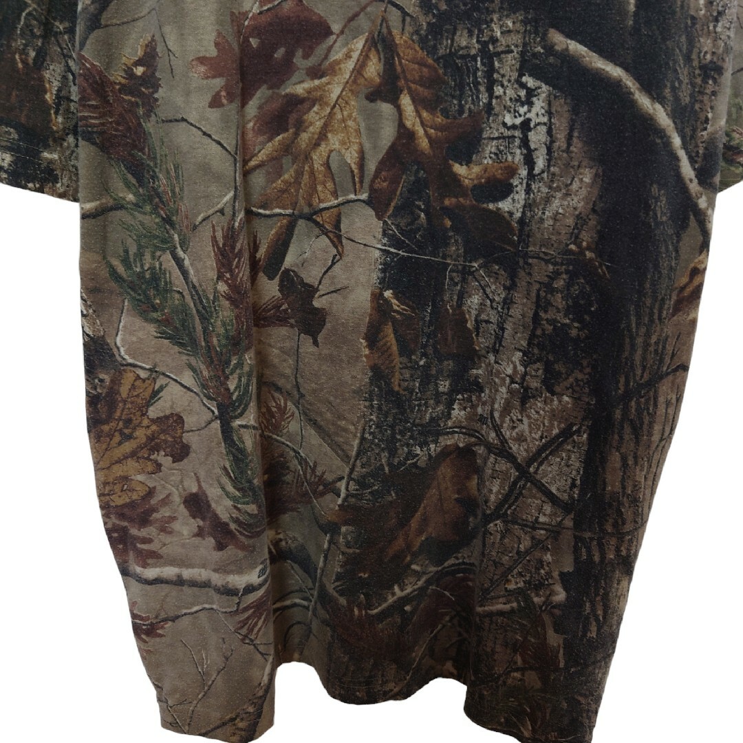 VINTAGE(ヴィンテージ)の【REALTREE】ワンポイントロゴ リアルツリーカモ Tシャツ S-553 メンズのトップス(Tシャツ/カットソー(半袖/袖なし))の商品写真