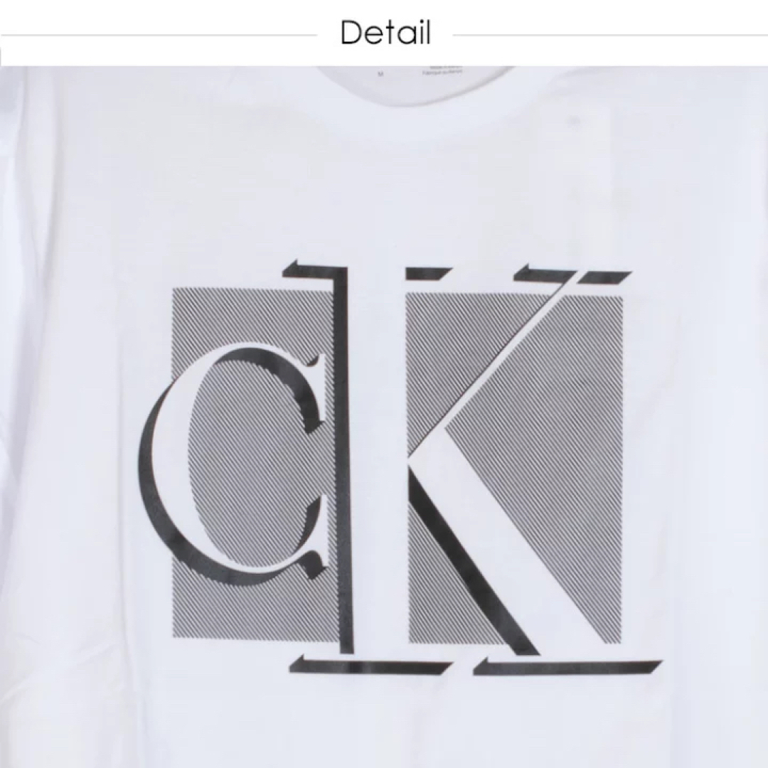 Calvin Klein(カルバンクライン)のカルバンクライン　グラフィックTシャツ　ロゴTee ホワイト　白　XL メンズのトップス(Tシャツ/カットソー(半袖/袖なし))の商品写真