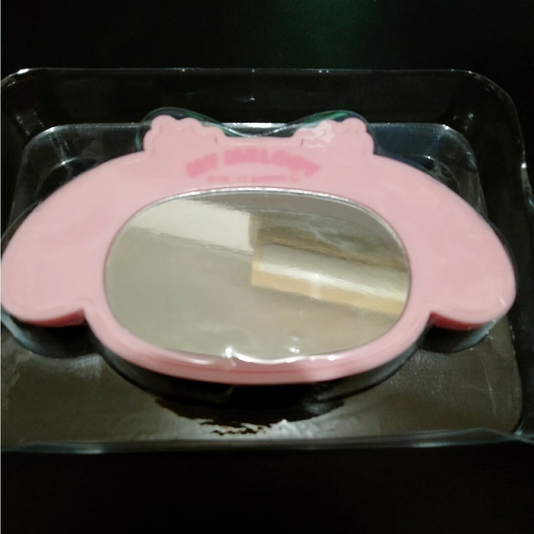 サンリオ(サンリオ)のダイカットミラー　手鏡　マイメロディ　ミニ レディースのファッション小物(ミラー)の商品写真