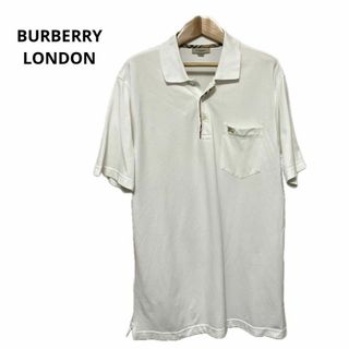 バーバリー(BURBERRY)の訳あり BURBERRY LONDON バーバリーロンドン ポロシャツ M(ポロシャツ)