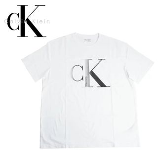 カルバンクライン(Calvin Klein)のCalvin Klein カルバンクライン　グラフィックTee 白　XLサイズ(Tシャツ/カットソー(半袖/袖なし))