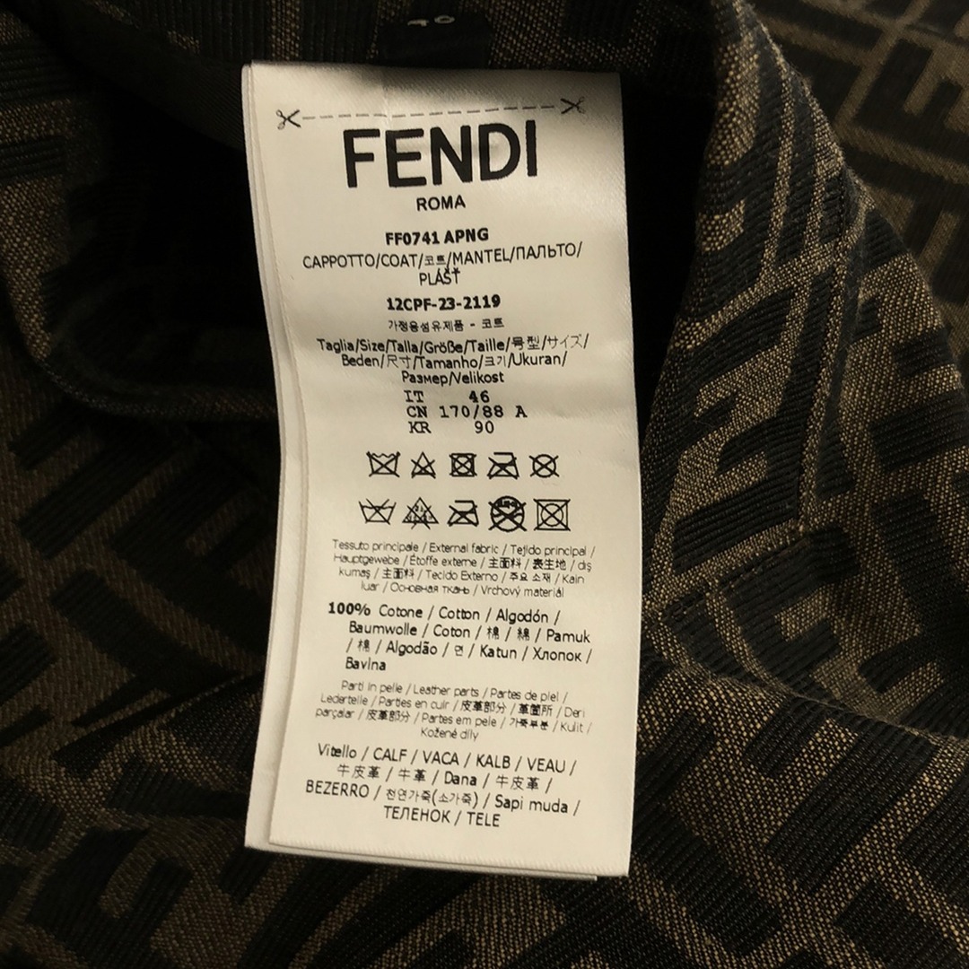 FENDI(フェンディ)の★ポイント7倍イベント開催中★ フェンディ トレンチコート トレンチコート レディースのジャケット/アウター(トレンチコート)の商品写真