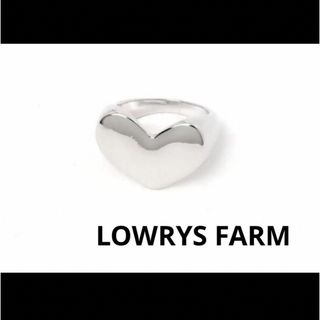 ローリーズファーム(LOWRYS FARM)の♢新品未使用♢ ローリーズファーム ハートリング シルバー(リング(指輪))