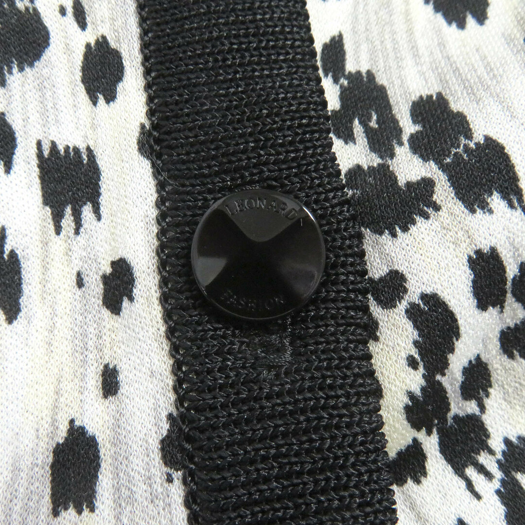 極美品□LEONARD FASHION レオナール ファッション 0177212 薄手