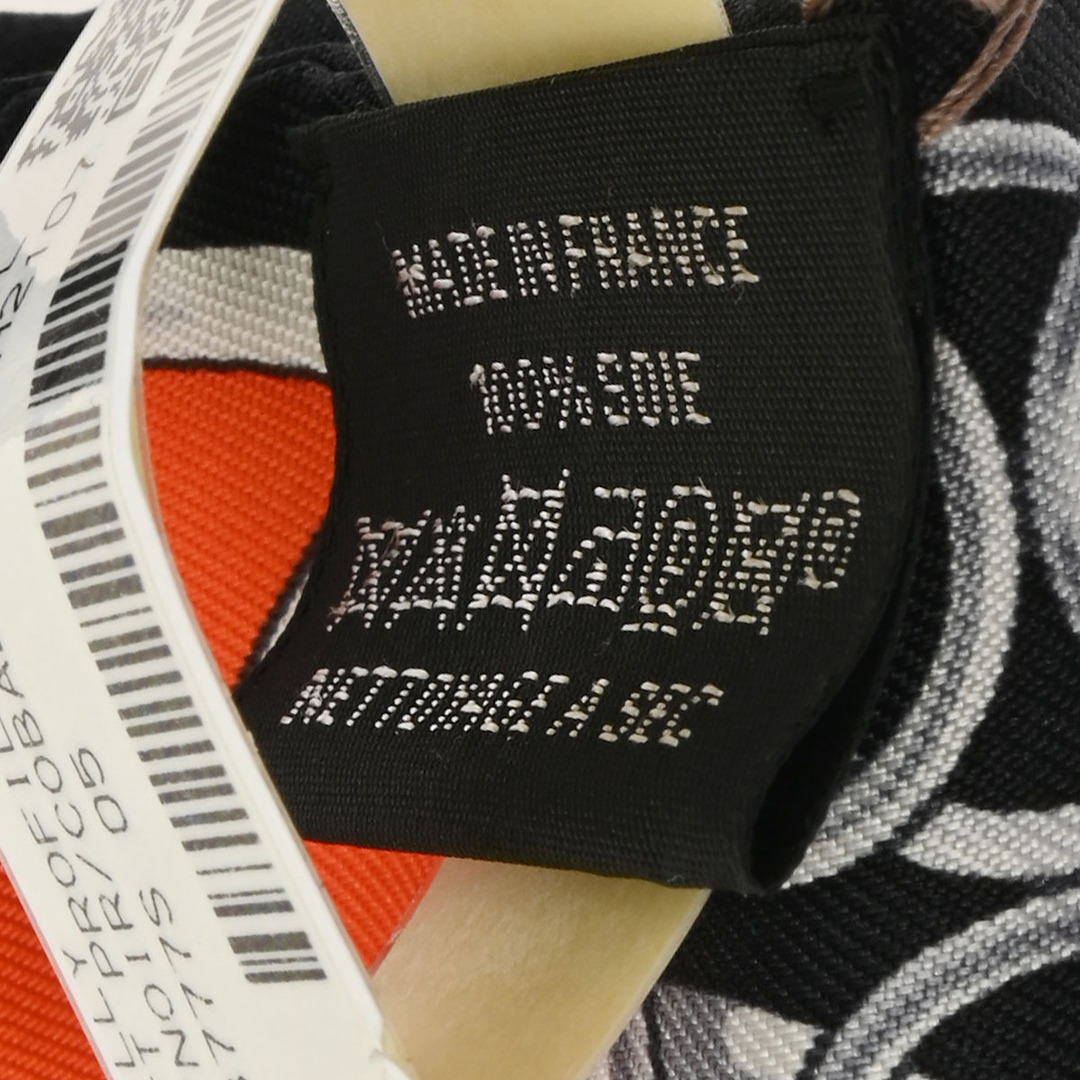Hermes(エルメス)の新品 エルメス HERMES 063777S レディース スカーフ ブラック シルク100％ ハンドメイドのファッション小物(スカーフ)の商品写真