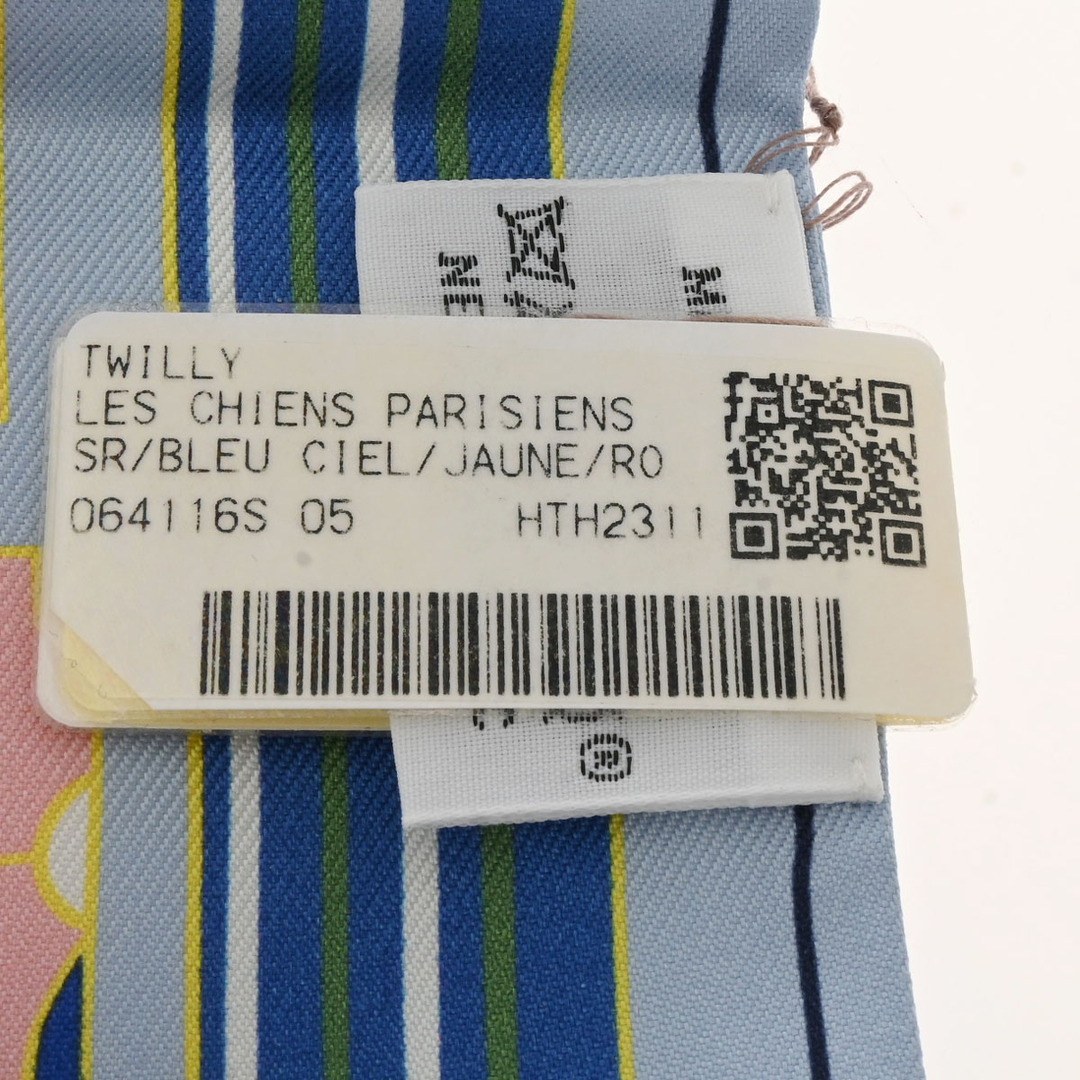 Hermes(エルメス)の新品 エルメス HERMES 064116S レディース スカーフ ブルー シルク100％ レディースのファッション小物(バンダナ/スカーフ)の商品写真