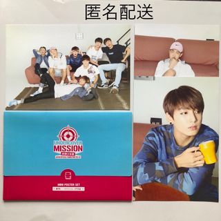 ボウダンショウネンダン(防弾少年団(BTS))のBTS UNDERCOVER MISSION MINI POSTER SET(アイドルグッズ)