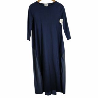 ランバンオンブルー(LANVIN en Bleu)のLANVIN en Bleu(ランバンオンブルー) 切替ロングワンピース(その他)