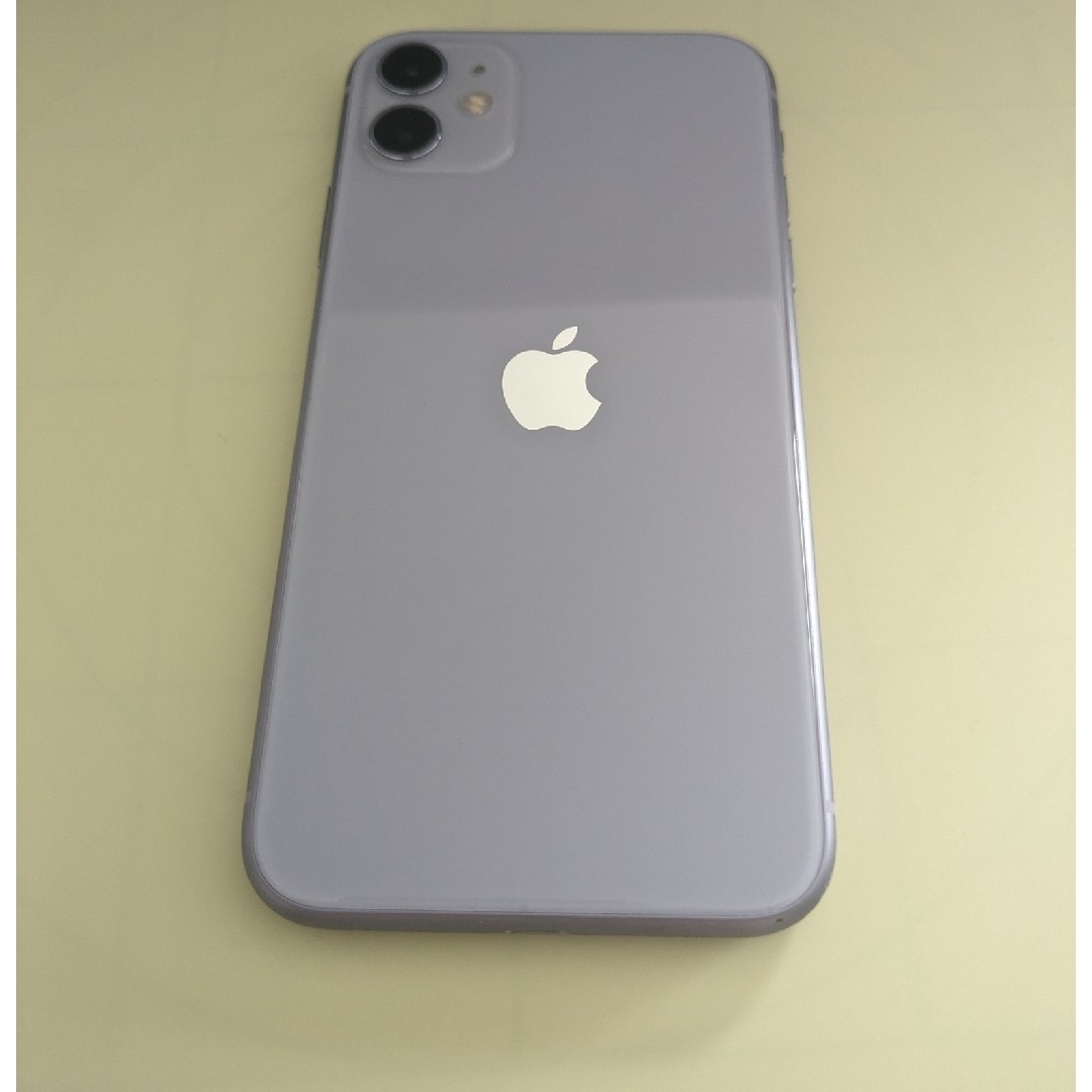 iPhone(アイフォーン)のアップル iPhone11 64GB パープル SIMフリー スマホ/家電/カメラのスマートフォン/携帯電話(スマートフォン本体)の商品写真