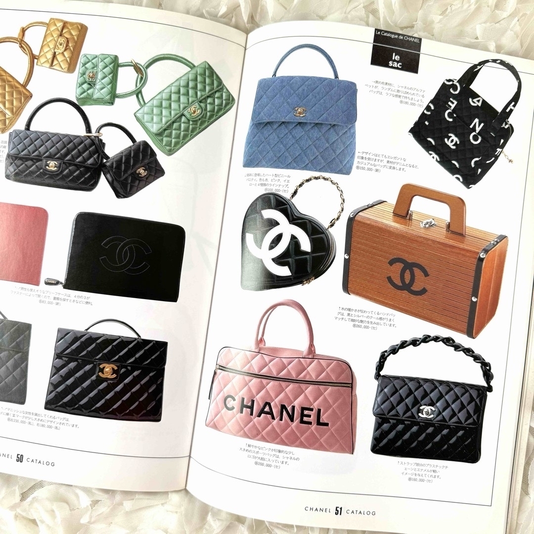 CHANEL(シャネル)のショッパー2個おまけ付き❤︎CHANEL 大図鑑   Vol.1 レディースのバッグ(その他)の商品写真