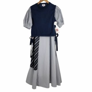 LANVIN en Bleu - LANVIN en Bleu(ランバンオンブルー) レディース ワンピース