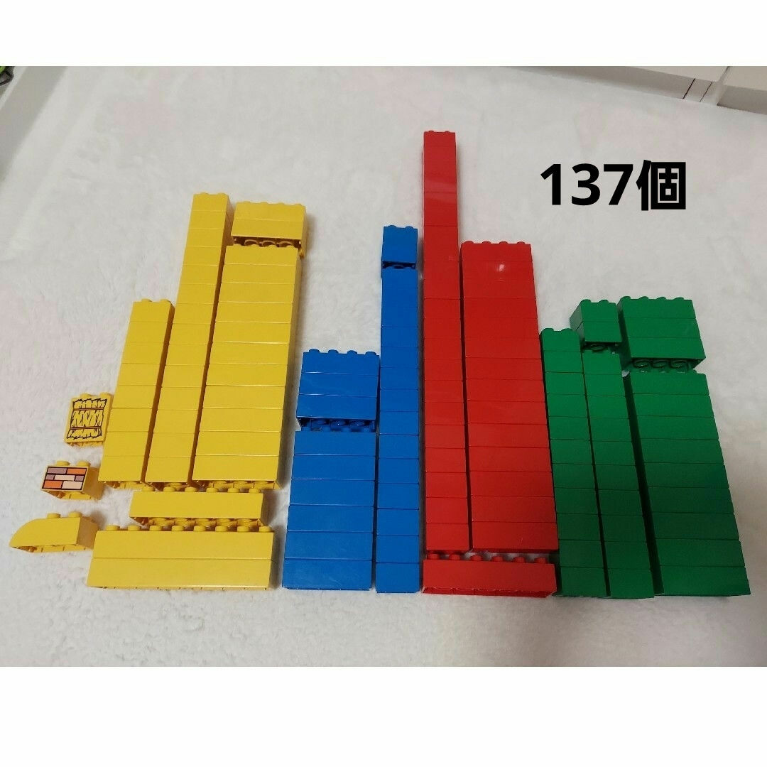 Lego(レゴ)のLEGO　duplo  レゴ　デュプロ　ブロック　137個　セット キッズ/ベビー/マタニティのおもちゃ(積み木/ブロック)の商品写真