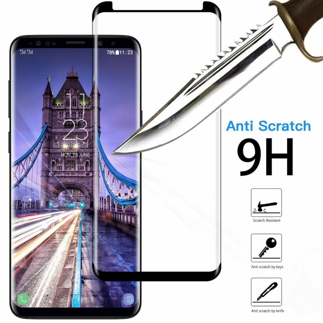 【特価商品】Coolpow 【2枚パック】Samsung Galaxy S9 P スマホ/家電/カメラのスマホアクセサリー(その他)の商品写真