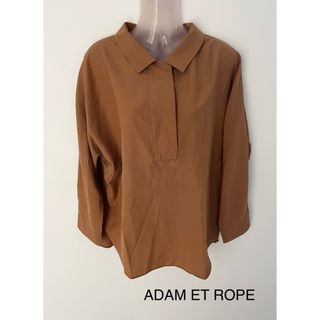 アダムエロぺ(Adam et Rope')のADAM ET ROPE オープンカラースキッパーシャツ(シャツ/ブラウス(長袖/七分))