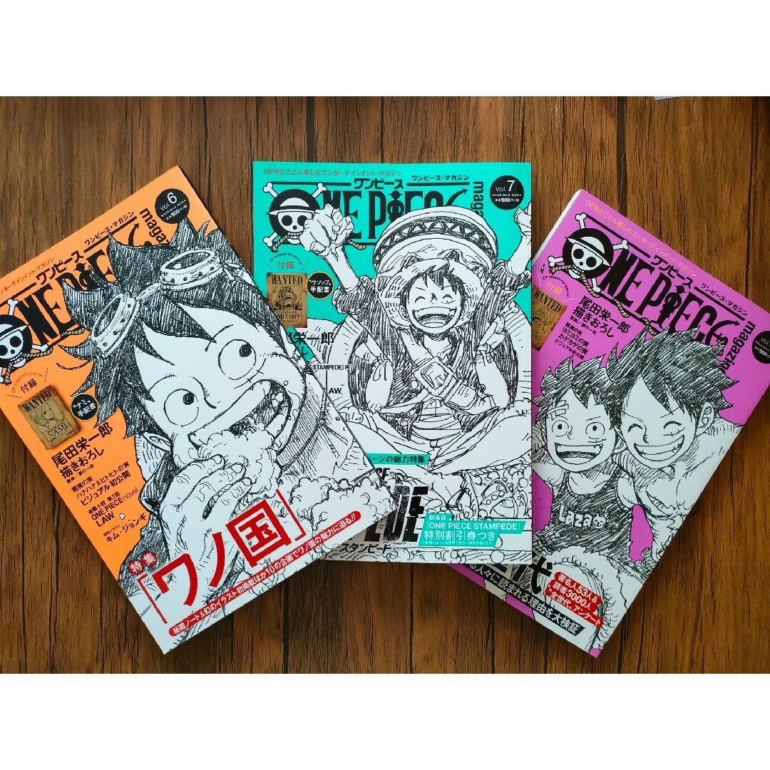 【手配書未開封】ONE PIECE magazine 9冊 まとめ売り 美品 エンタメ/ホビーの漫画(漫画雑誌)の商品写真