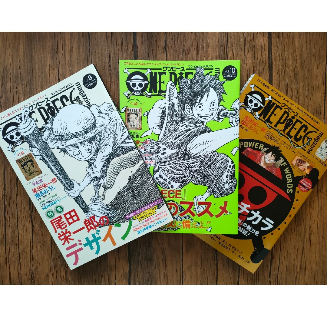 【手配書未開封】ONE PIECE magazine 9冊 まとめ売り 美品 エンタメ/ホビーの漫画(漫画雑誌)の商品写真