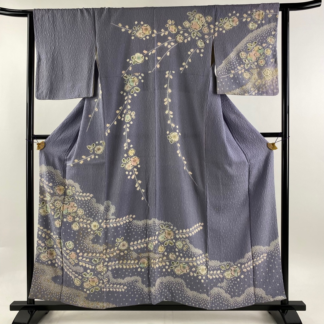 訪問着 身丈157cm 裄丈62cm 正絹 秀品 【中古】 レディースの水着/浴衣(着物)の商品写真