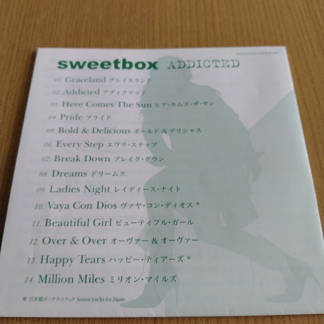 sweetbox / ADDICTED エンタメ/ホビーのCD(ポップス/ロック(洋楽))の商品写真