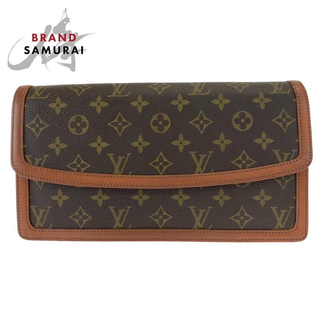 LOUIS VUITTON(ルイヴィトン)のLOUIS VUITTON ルイヴィトン ヴィンテージ モノグラム ポシェットダム GM ブラウン 茶 PVC M51810 クラッチバッグ セカンドバッグ 男女兼用 メンズ 405620 【中古】 メンズのバッグ(セカンドバッグ/クラッチバッグ)の商品写真