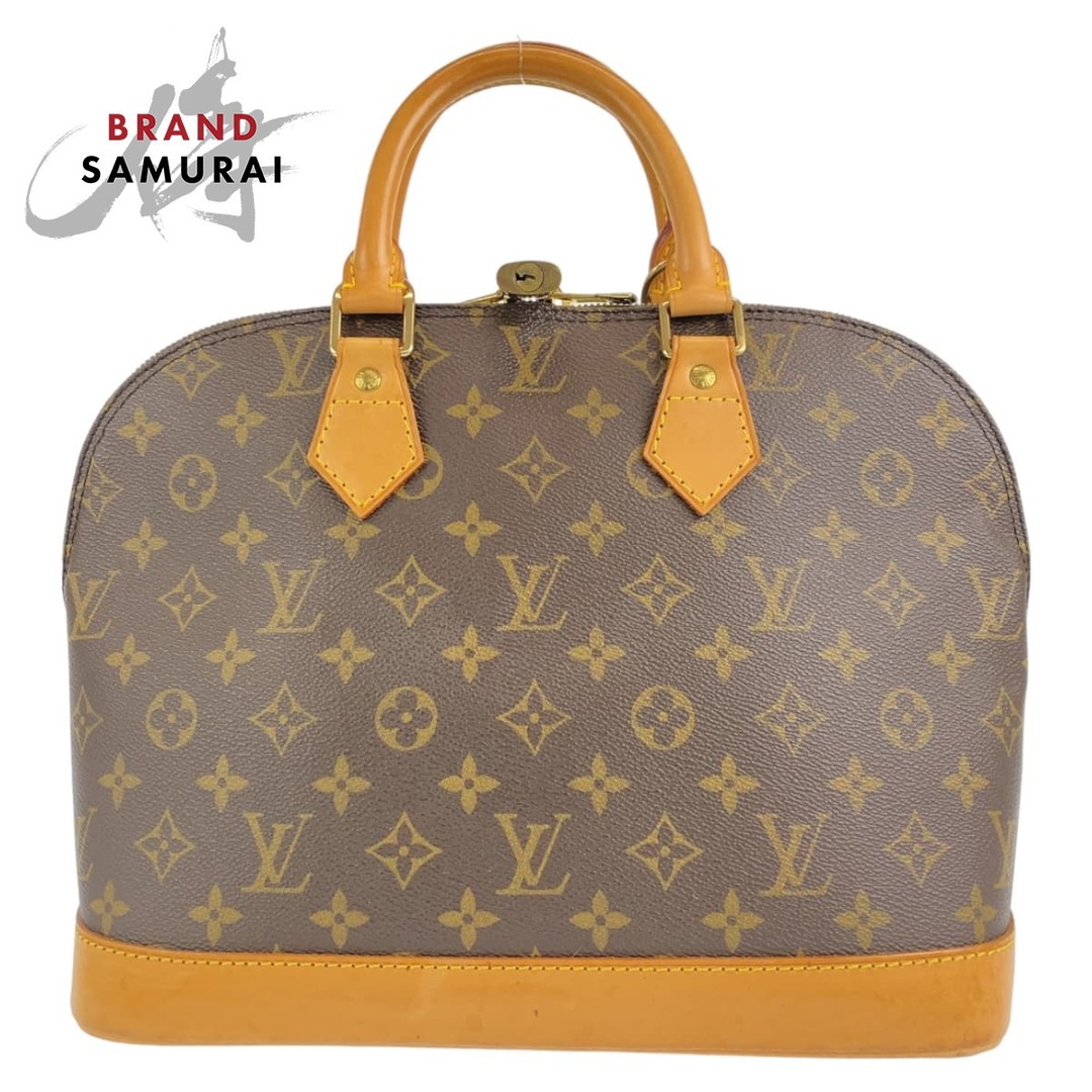 LOUIS VUITTON(ルイヴィトン)のLOUIS VUITTON ルイヴィトン モノグラム アルマ PM ブラウン 茶 PVC レザー M51130 ハンドバッグ トートバッグ レディース 405614 【中古】 レディースのバッグ(ハンドバッグ)の商品写真