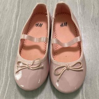 エイチアンドエム(H&M)のH&M＊ピンク　フォーマル シューズ　16cm (フォーマルシューズ)