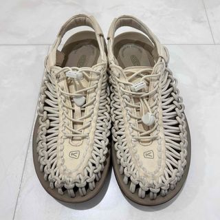 キーン(KEEN)のKEEN WHITE CAP/CORNSTALK レディース 1018698(サンダル)