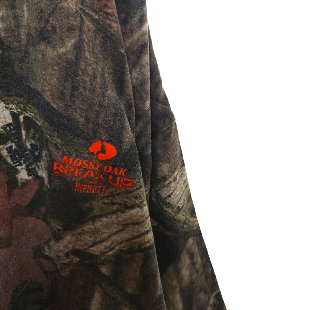 【MOSSY OAK】ワンポイントロゴ リアルツリーカモ Tシャツ S-557 メンズのトップス(Tシャツ/カットソー(半袖/袖なし))の商品写真