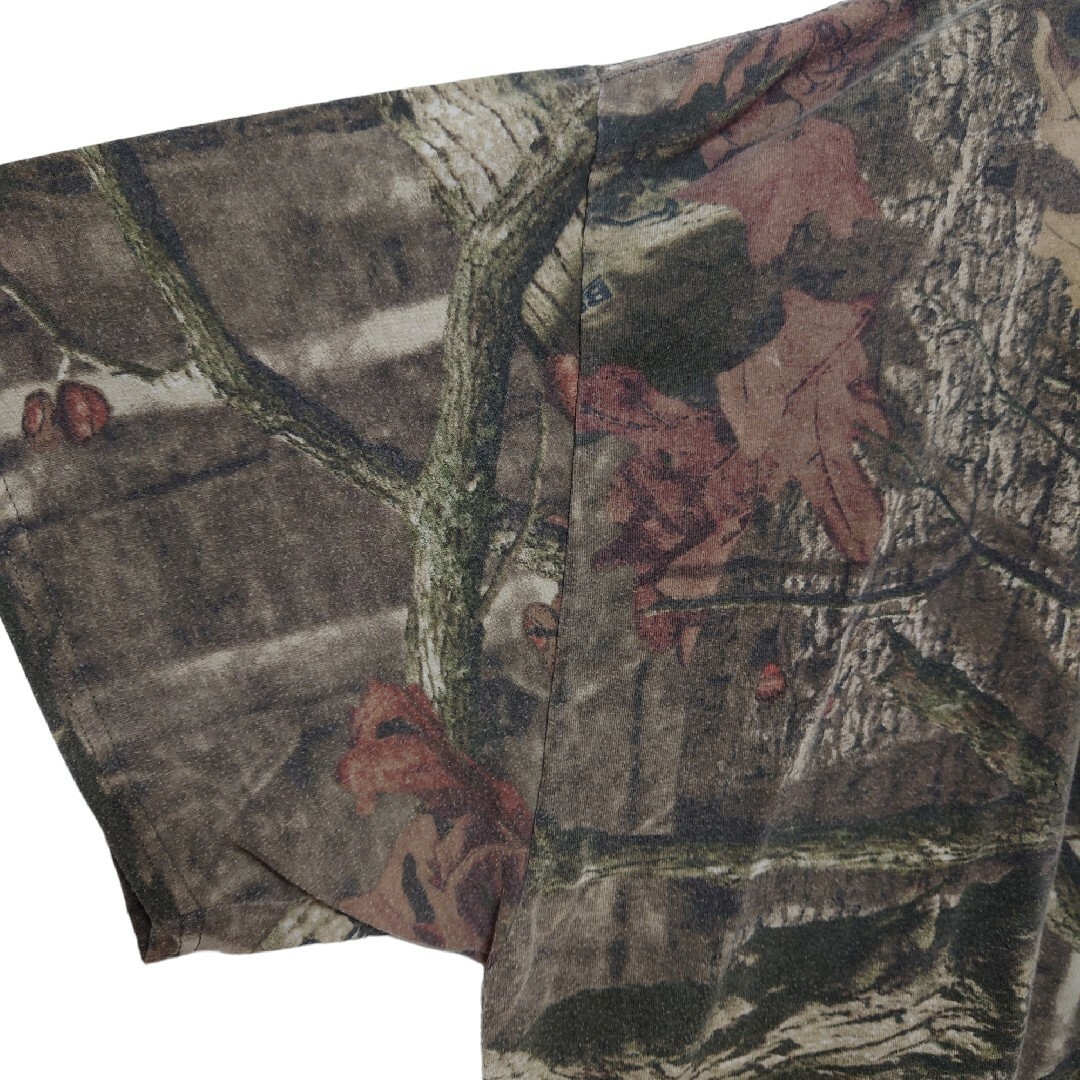 【MOSSY OAK】ワンポイントロゴ リアルツリーカモ Tシャツ S-557 メンズのトップス(Tシャツ/カットソー(半袖/袖なし))の商品写真