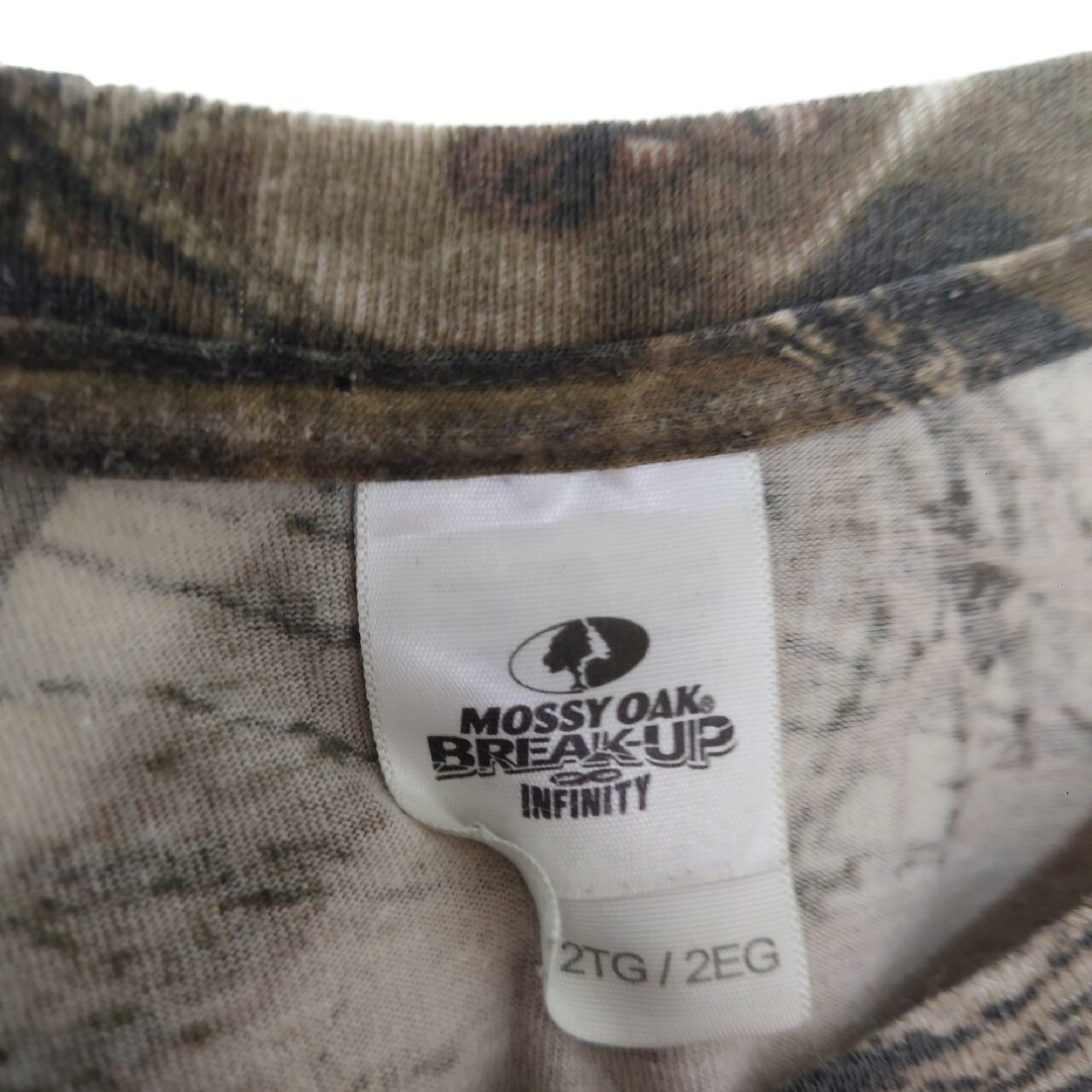 【MOSSY OAK】ワンポイントロゴ リアルツリーカモ Tシャツ S-557 メンズのトップス(Tシャツ/カットソー(半袖/袖なし))の商品写真