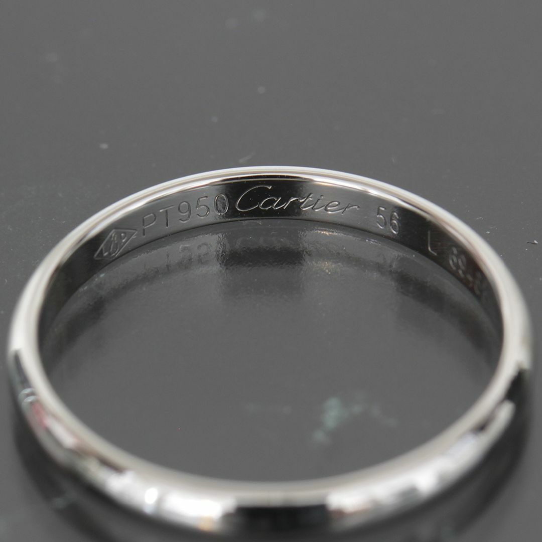 Cartier(カルティエ)のカルティエ マリッジ リング 15.5号 pt950 2.5mm メンズ メンズのアクセサリー(リング(指輪))の商品写真