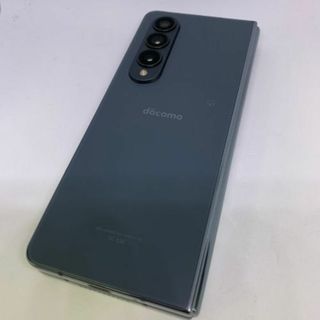 【中古品】Galaxy Z Fold4 docomo   SC-55C グレイグリーン (Dランク・七日間保証）(スマートフォン本体)