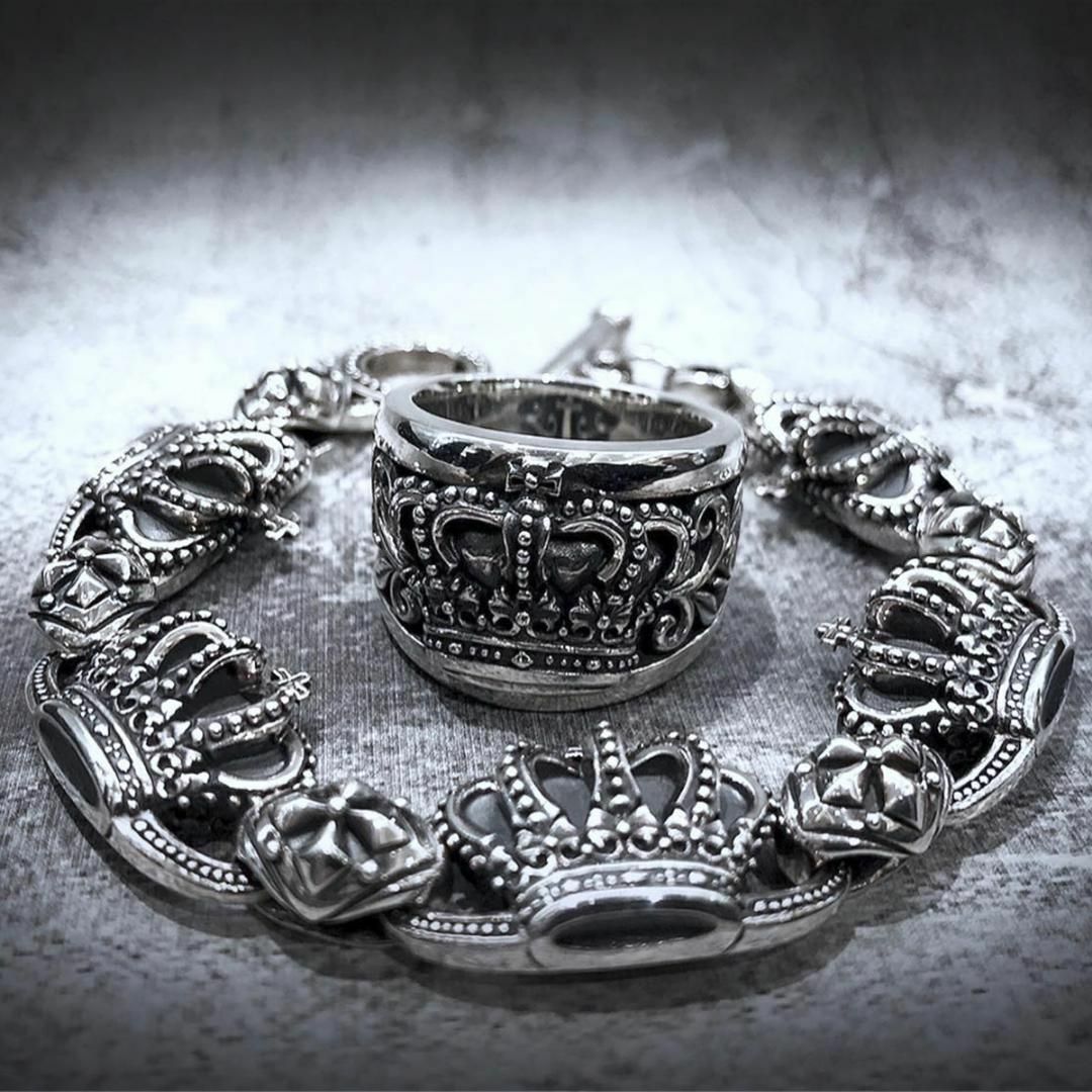 定価15.4万☆Justin Davis クラウンブレスレット(Sサイズ) 定価15.4万☆Justin Davis クラウンブレスレット(Sサイズ)