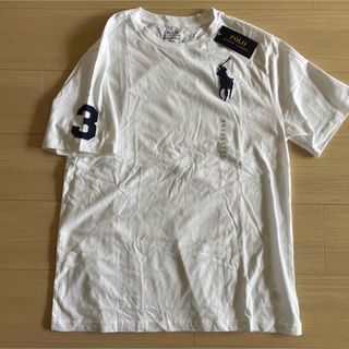 ポロラルフローレン(POLO RALPH LAUREN)のラルフローレンBig Pony  Tシャツ170 新品未使用　ホワイト(Tシャツ/カットソー)