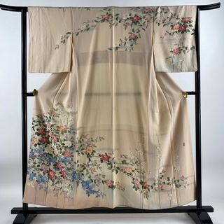 訪問着 身丈154cm 裄丈63.5cm 正絹 秀品 【中古】(着物)