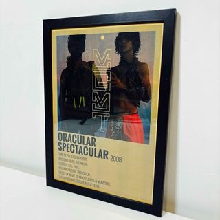 【黒額付きポスター】mgmt oracular spectacular（新品）(ポスターフレーム)