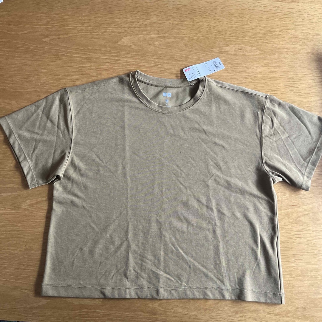 UNIQLO(ユニクロ)のユニクロ　クロップドＴシャツ  レディースのトップス(Tシャツ(半袖/袖なし))の商品写真