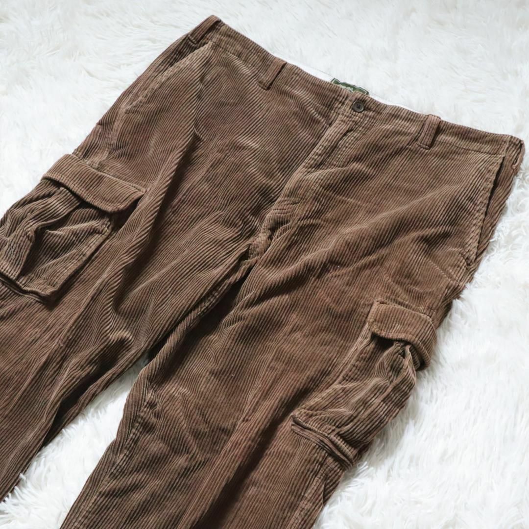 Eddie Bauer(エディーバウアー)のEddie Bauer コーデュロイカーゴパンツ W40 RELAXED FIT メンズのパンツ(ワークパンツ/カーゴパンツ)の商品写真