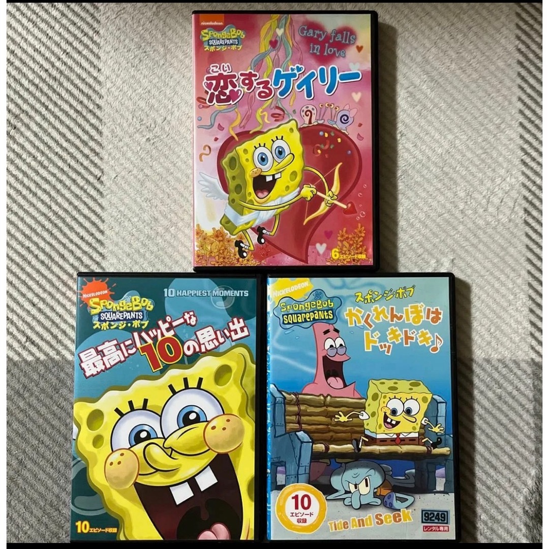 スポンジボブ DVD 3枚 エンタメ/ホビーのDVD/ブルーレイ(アニメ)の商品写真