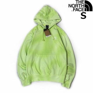 ザノースフェイス(THE NORTH FACE)のノースフェイス パーカー US 後染め 裏起毛(S)緑 タイダイ 181130(パーカー)