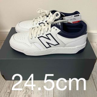 ニューバランス(New Balance)の新品 24.5cm ニューバランス レディーススニーカー シューズ 靴 ネイビー(スニーカー)