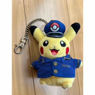 東京駅限定 マスコット駅長ピカチュウ　ポケモンストア東京駅店 制服ver.(キャラクターグッズ)