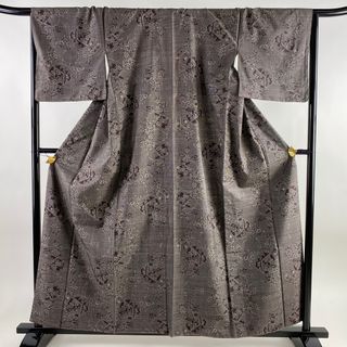 紬 身丈159.5cm 裄丈67.5cm 正絹 美品 秀品 【中古】(着物)