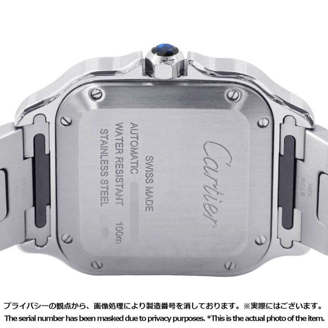 Cartier(カルティエ)のカルティエ サントス ドゥ カルティエ WSSA0061 Cartier 腕時計 スモーキーグリーン文字盤 メンズの時計(腕時計(アナログ))の商品写真